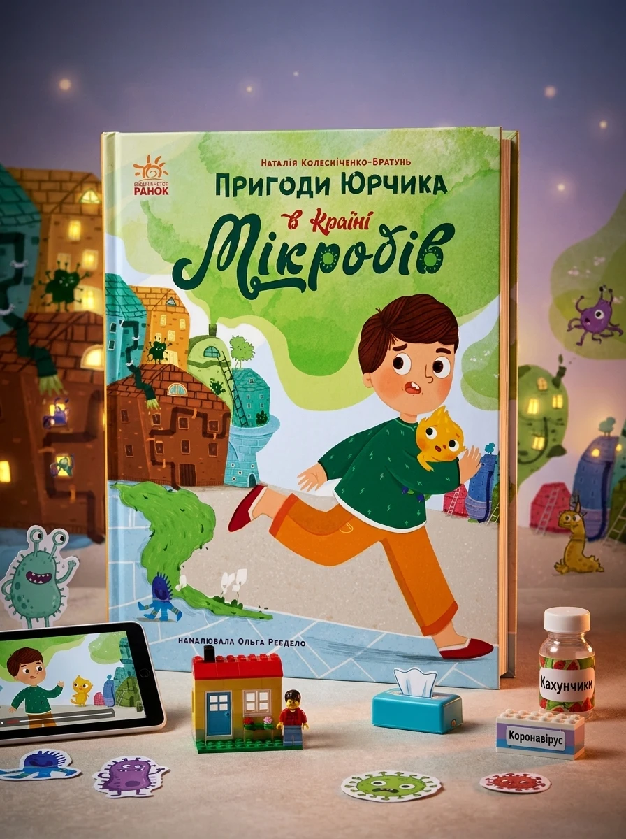 Пригоди Юрчика в Країні Мікробів | купити книгу онлайн
