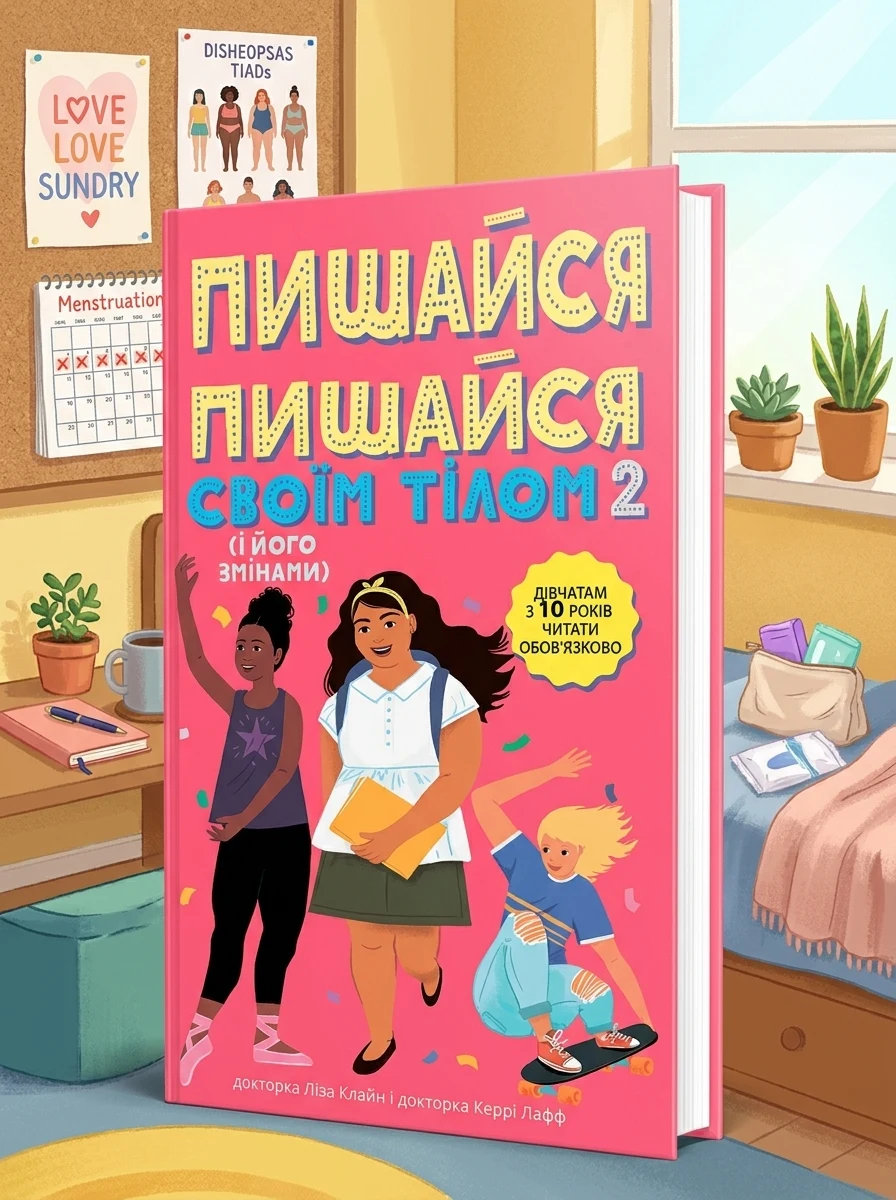 Пишайся своїм тілом (і його змінами). Книга 2 — Дитячі енциклопедії