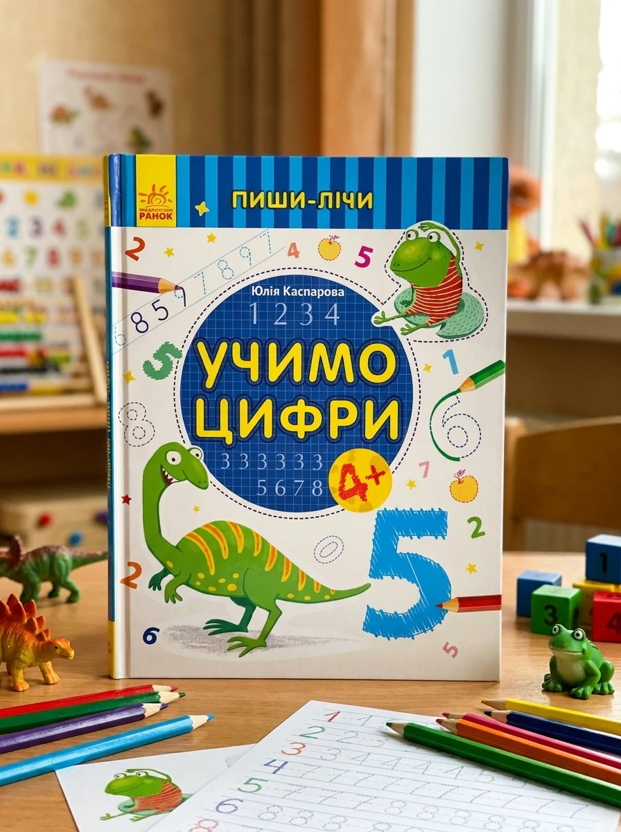 Пиши-лічи. Учимо цифри. Від 4 років — фото 2