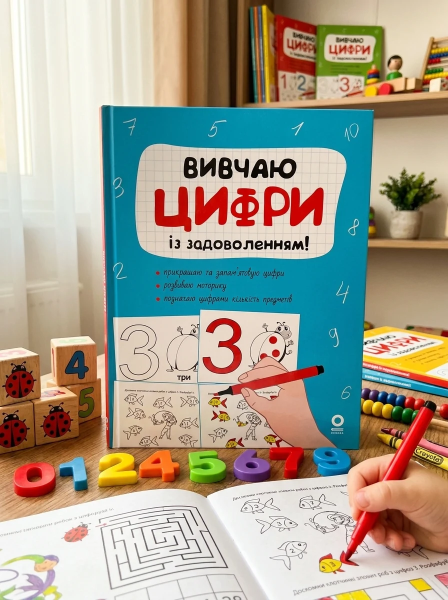 Рік до школи. Вивчаю цифри із задоволенням! — фото 2