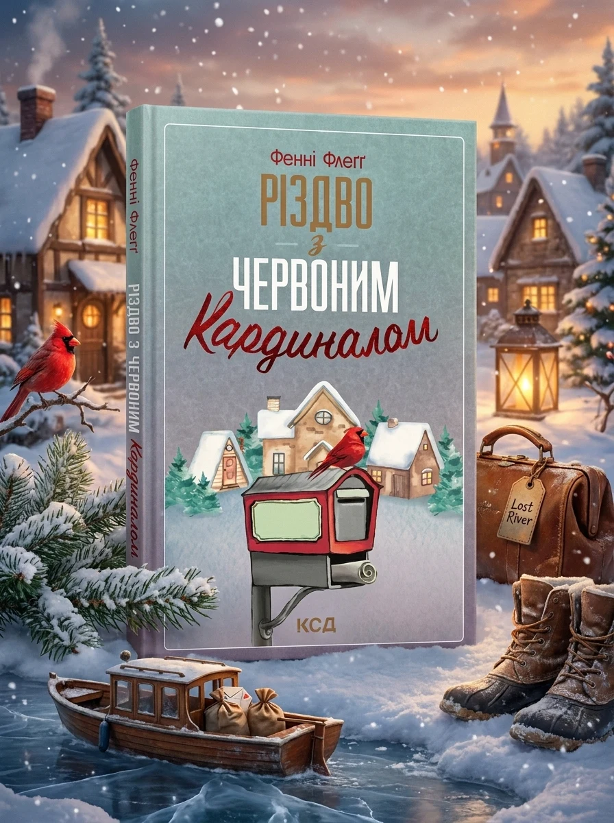 Різдво з червоним кардиналом | купити книгу онлайн