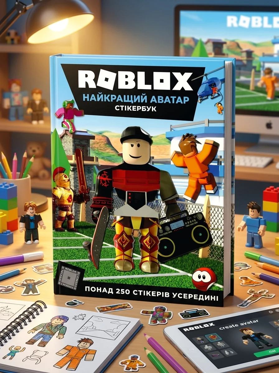 ROBLOX. Найкращий аватар. Стікербук — Книги з наліпками