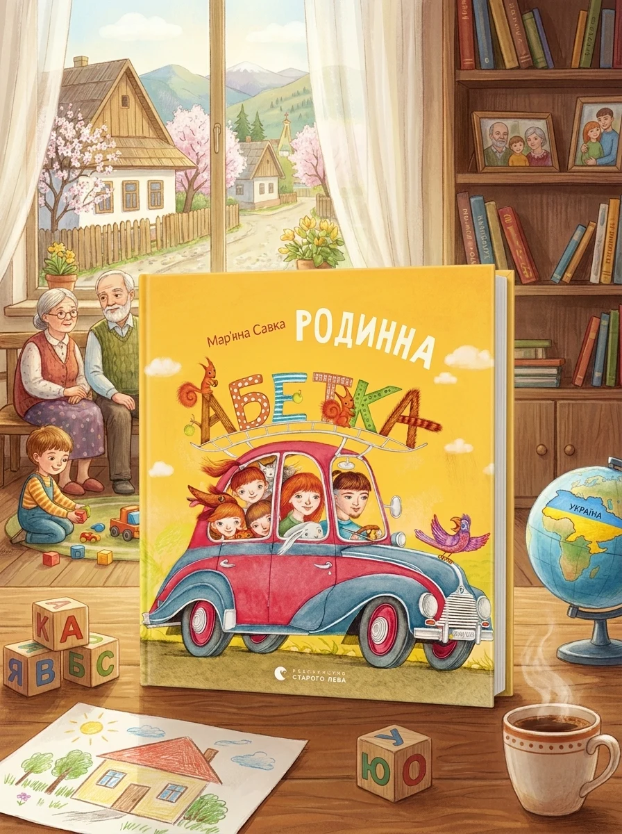Родинна абетка — Розвивальні книги