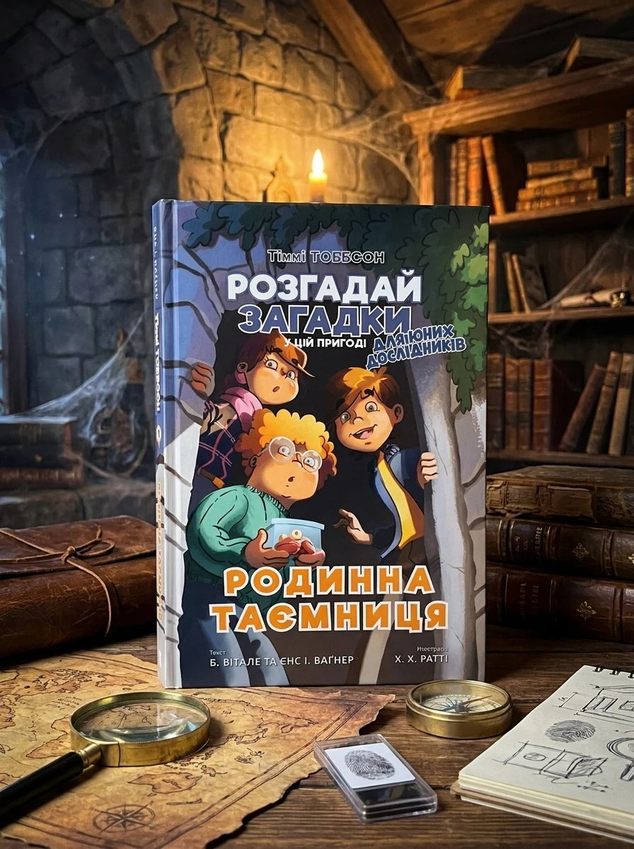 Родинна таємниця — Книги-іграшки