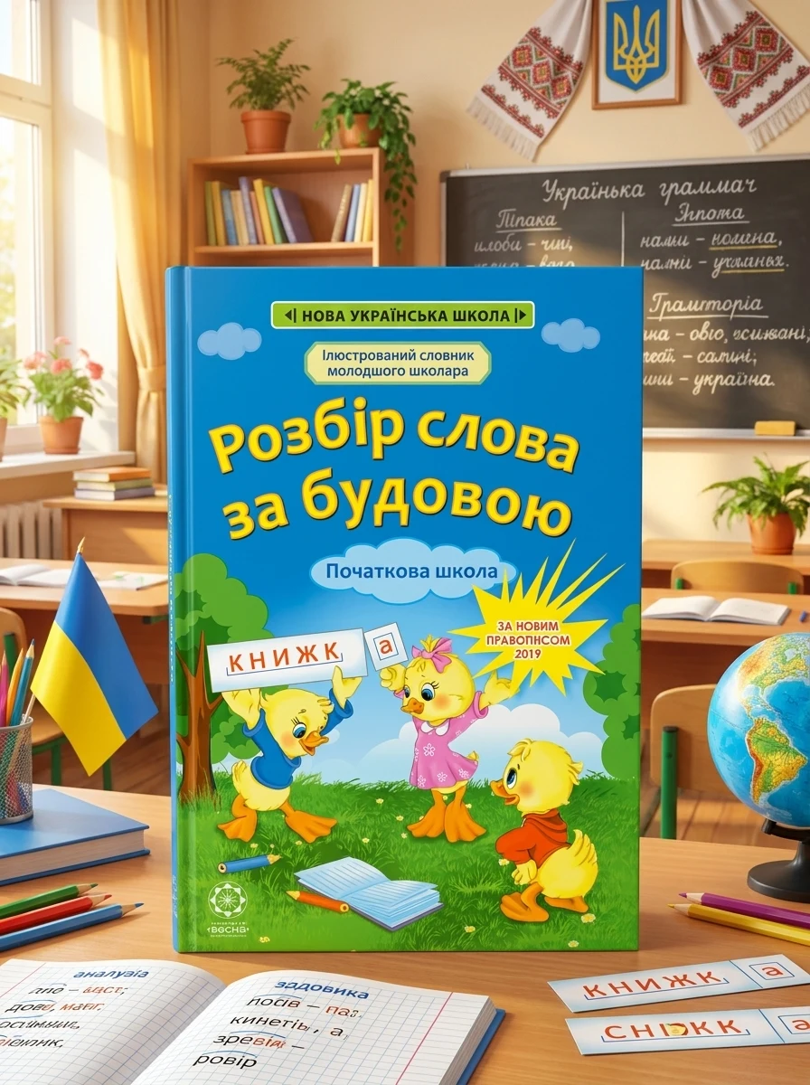 Розбір слова за будовою. 1-4 класи — Підготовка до школи