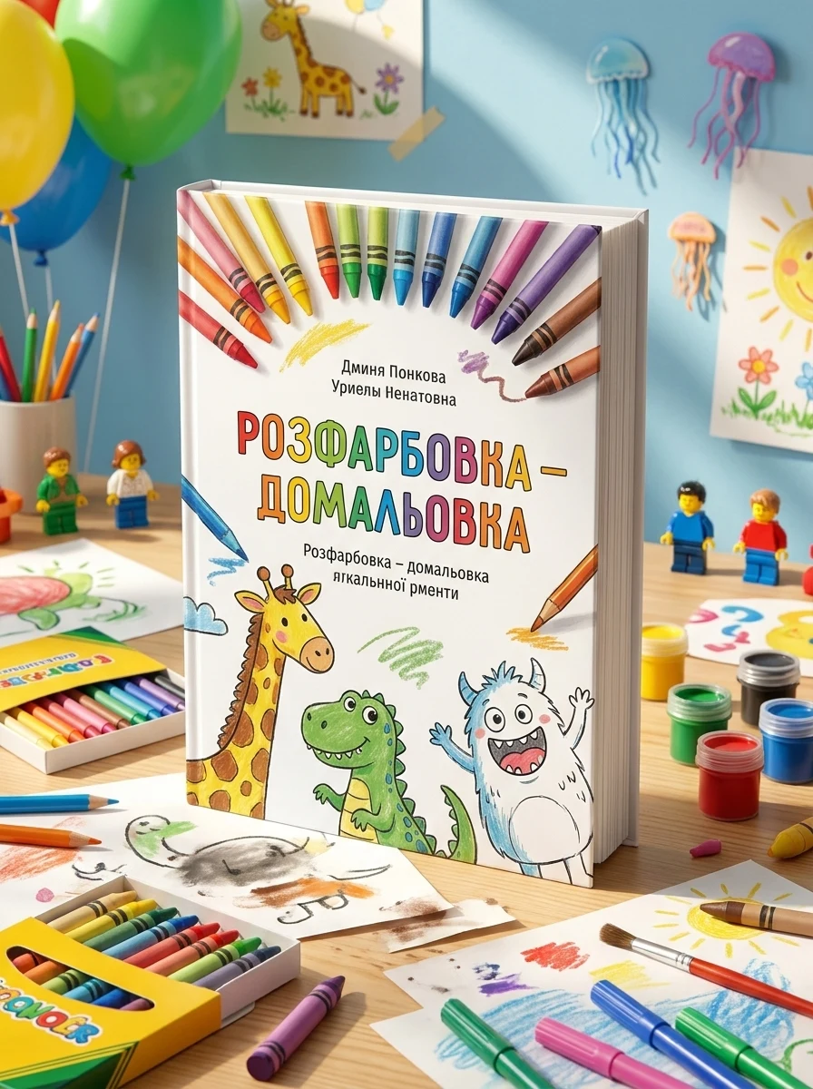 Розфарбовка-домальовка. 3–4 роки — Розмальовки для дітей