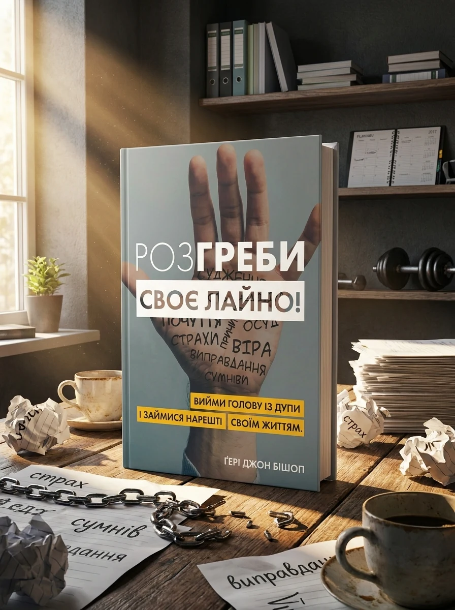 Розгреби своє лайно! Вийми голову із дупи і займися нарешті своїм життям | купити книгу онлайн