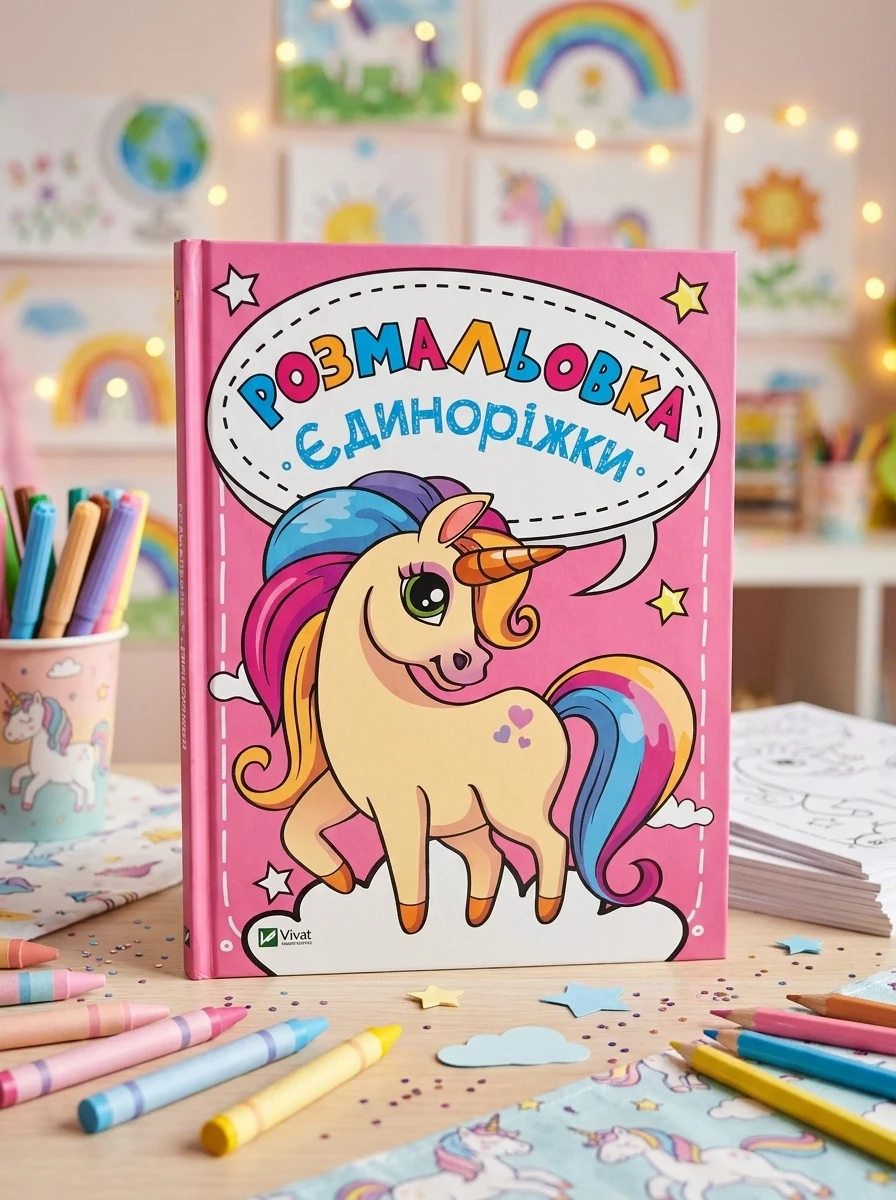 Розмальовка Єдиноріжки — Розмальовки для дітей