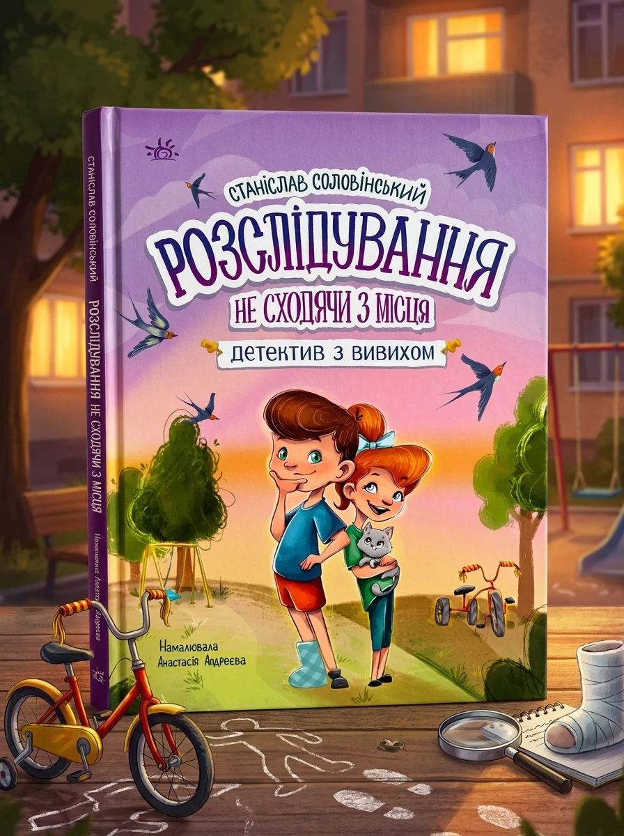 Розслідування не сходячи з місця: детектив з вивихом — Дитячі детективи