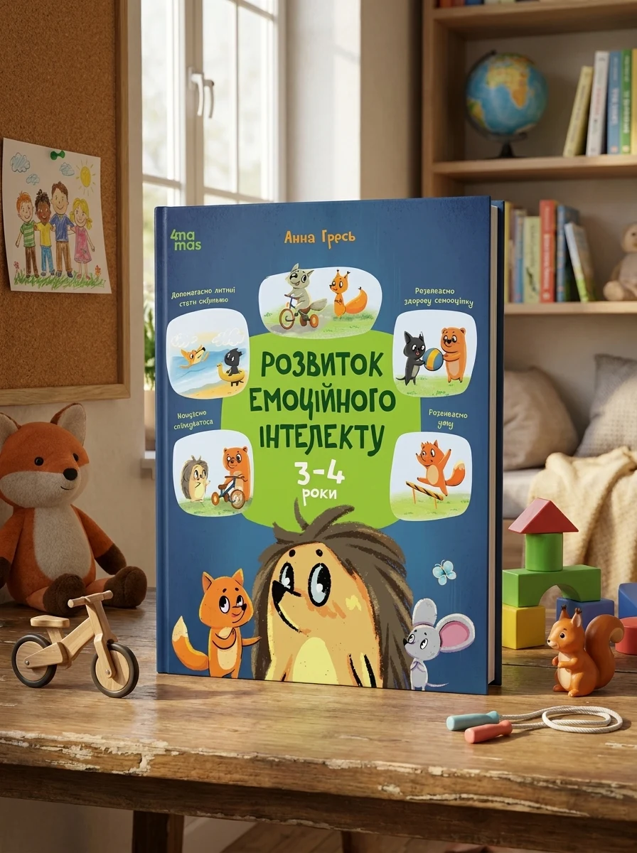 Розвиток емоційного інтелекту. 3-4 роки — Розвивальні книги