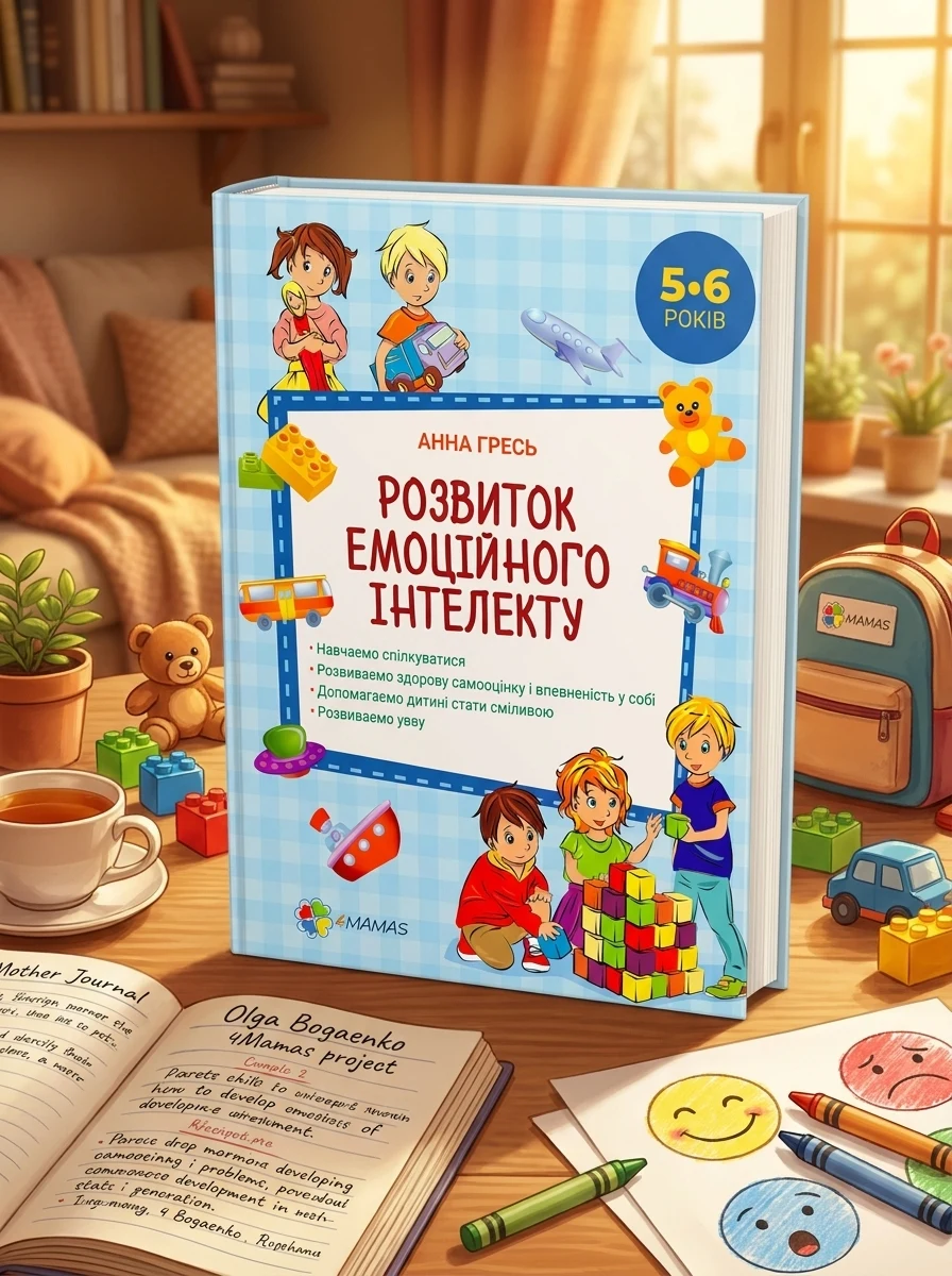 Розвиток емоційного інтелекту. 5-6 років (видання 2018 року) — Розвивальні книги