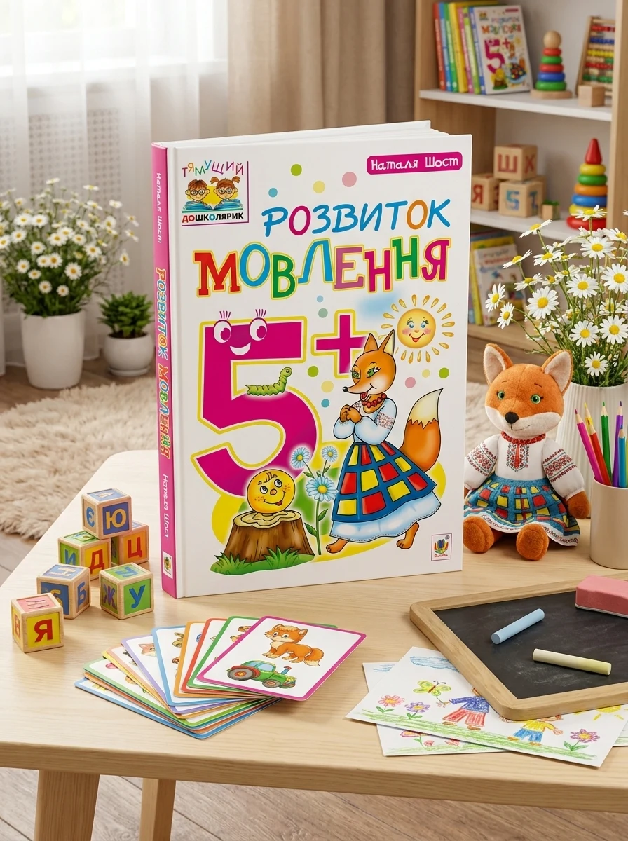 Розвиток мовлення. Від 5 років — Розвивальні книги