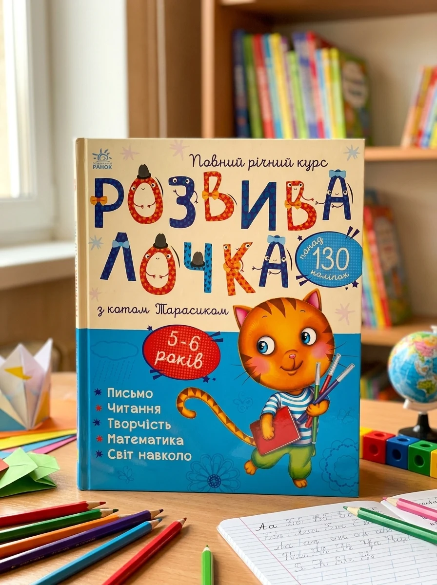 Розвивалочка з котом Тарасиком. 5-6 років — фото 2