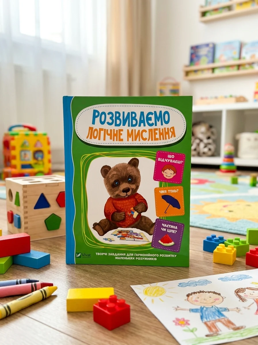 Розвиваємо логічне мислення — Розвивальні книги