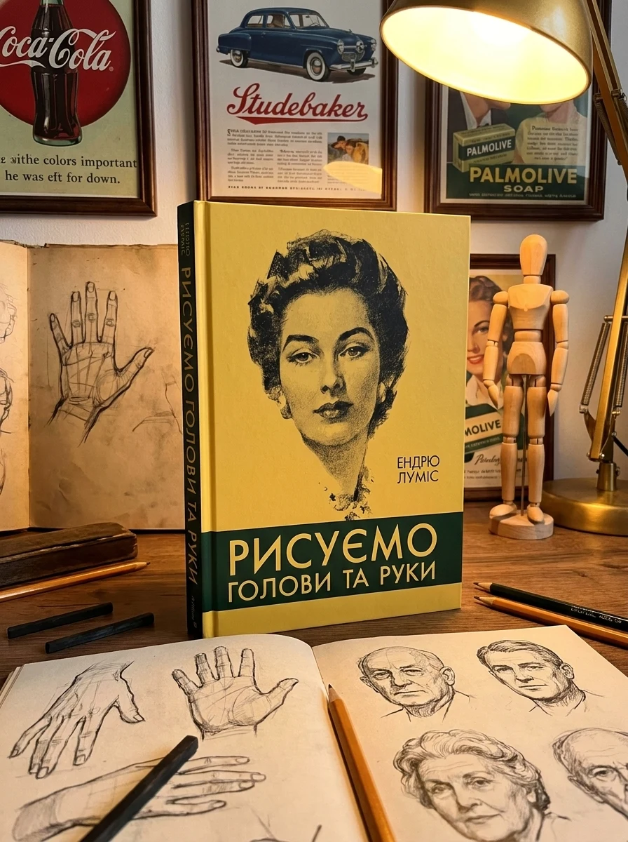 Рисуємо голови та руки — Мистецтво