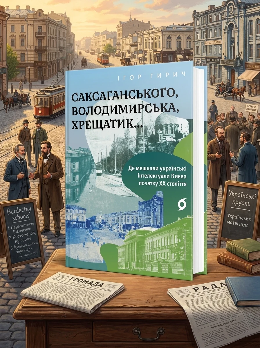 Саксаганського, Володимирська, Хрещатик...
