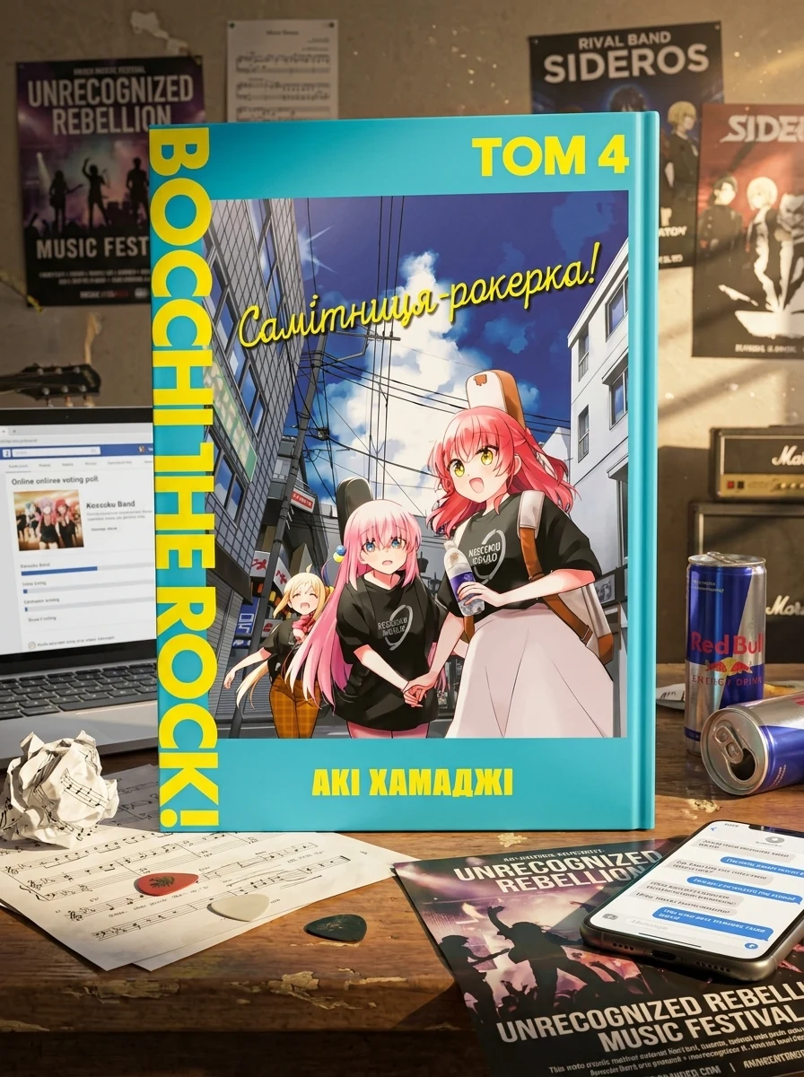 Самітниця-рокерка! Том 4 — Манґа