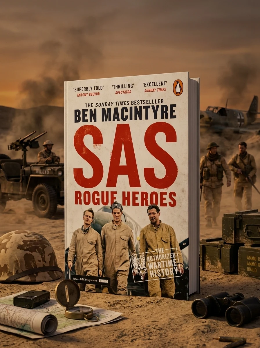 SAS: Rogue Heroes — Нонфікшн-література іноземними мовами