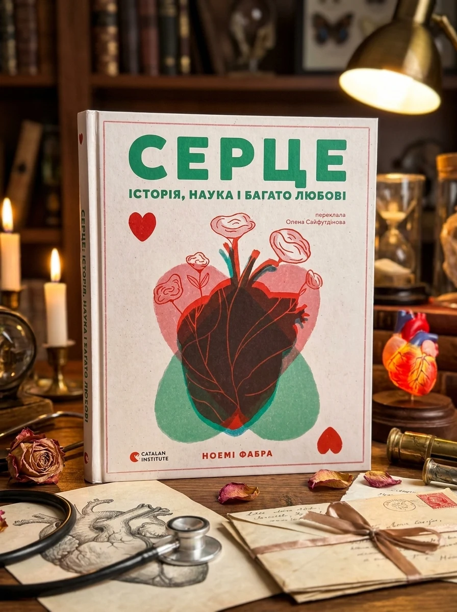 Серце. Історія, наука і багато любові — Дитячі енциклопедії