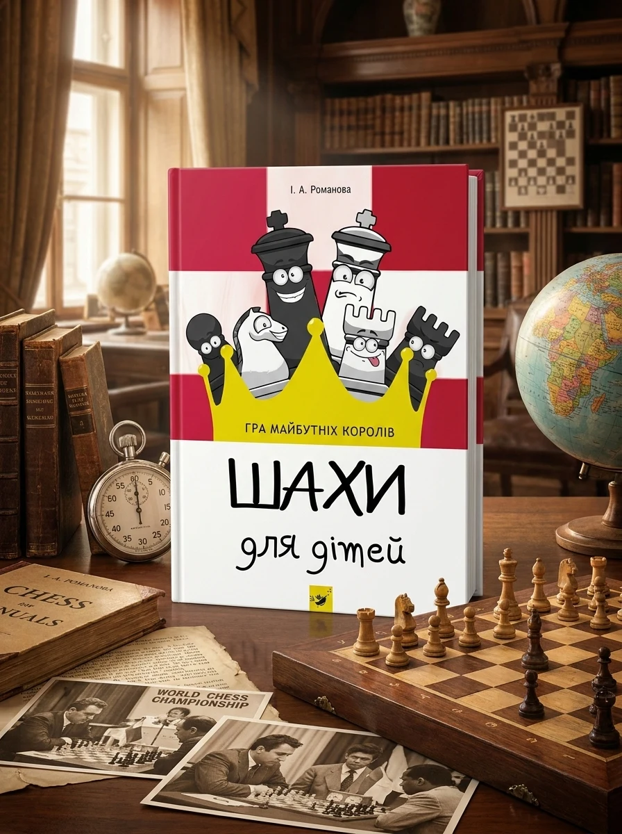 Шахи для дітей. І рівень — Пізнавальні книги для дітей