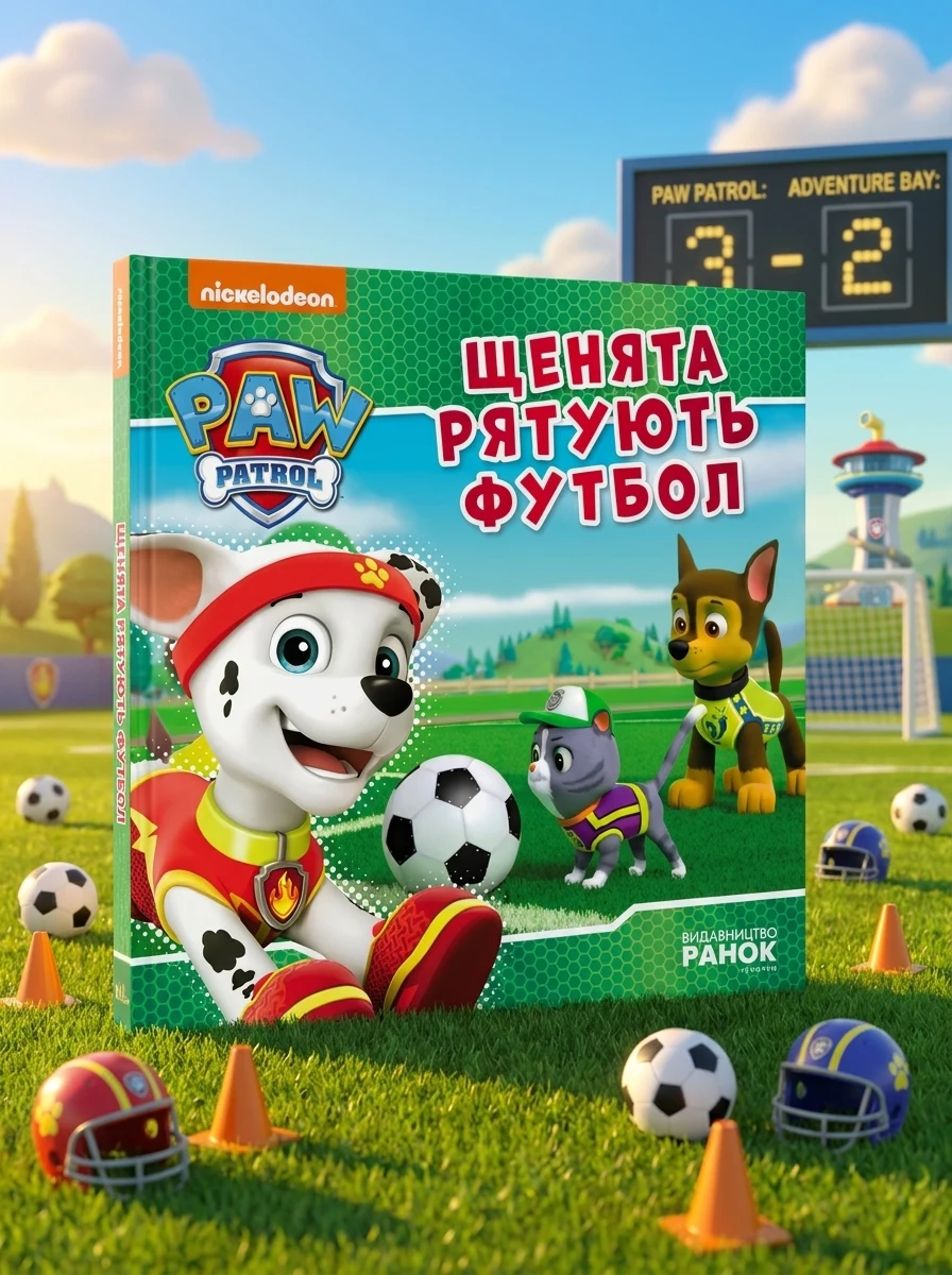 Щенячий Патруль. Історії. Щенята рятують футбол — фото 2
