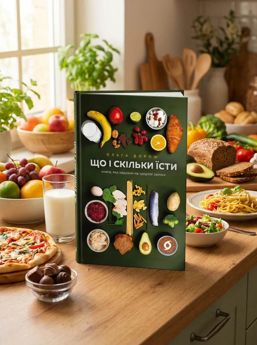 Що і скільки їсти. Книга, яка надихне на здорові звички — Здоров'я