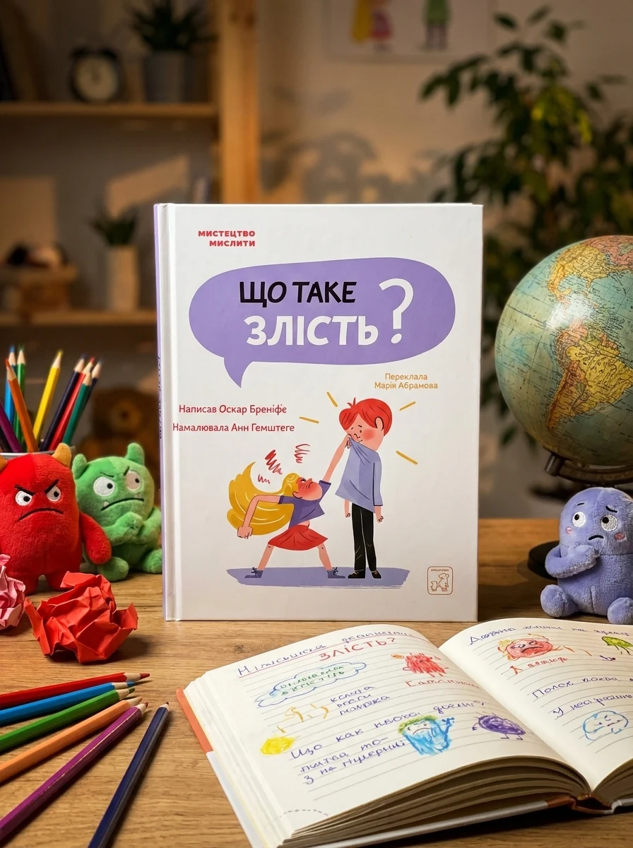 Що таке злість? — Розвивальні книги