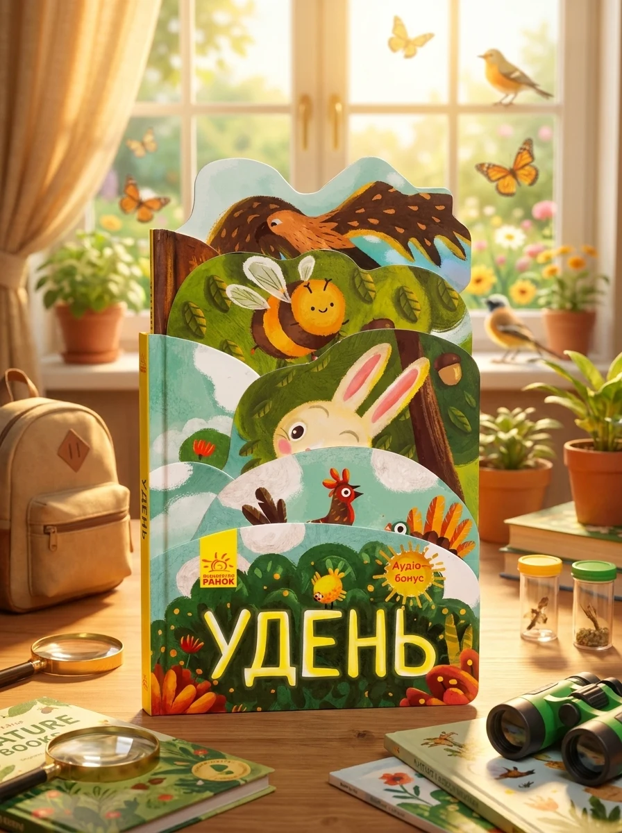 Що відбувається навколо? Удень — Книги для малят