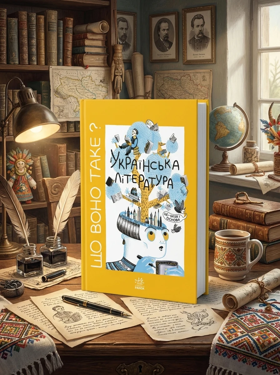 Що воно таке? Українська література — Пізнавальні книги для дітей