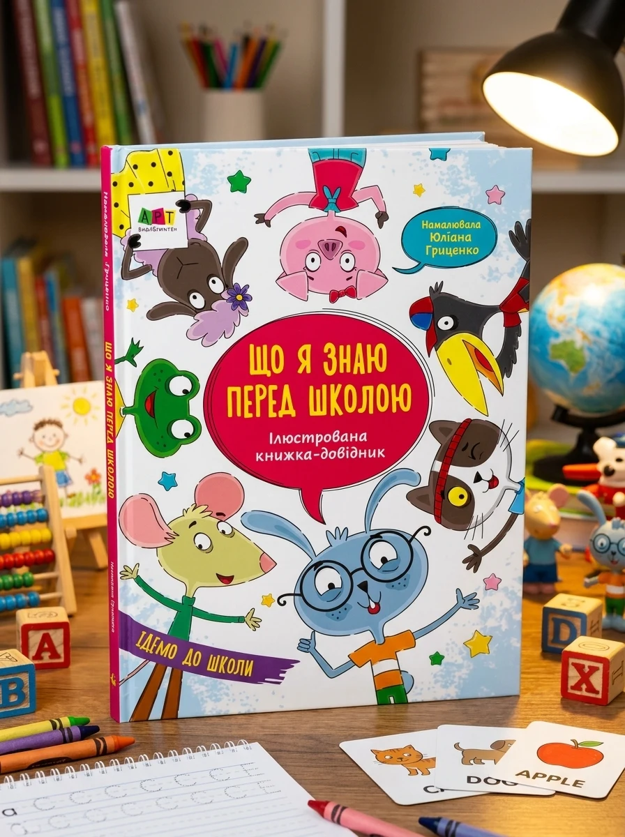 Що я знаю перед школою. Ілюстрована книжка-довідник — фото 2