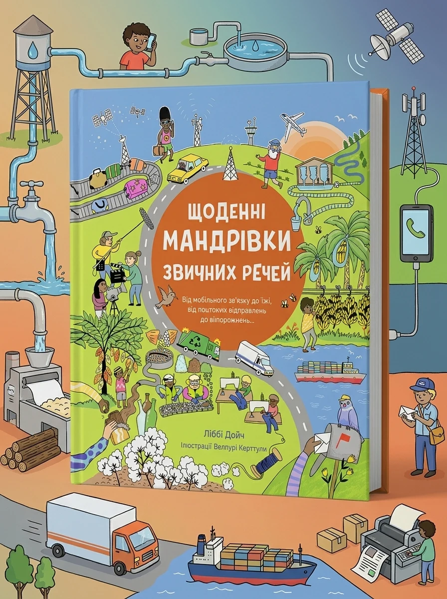 Щоденні мандрівки звичних речей — Дитячі енциклопедії