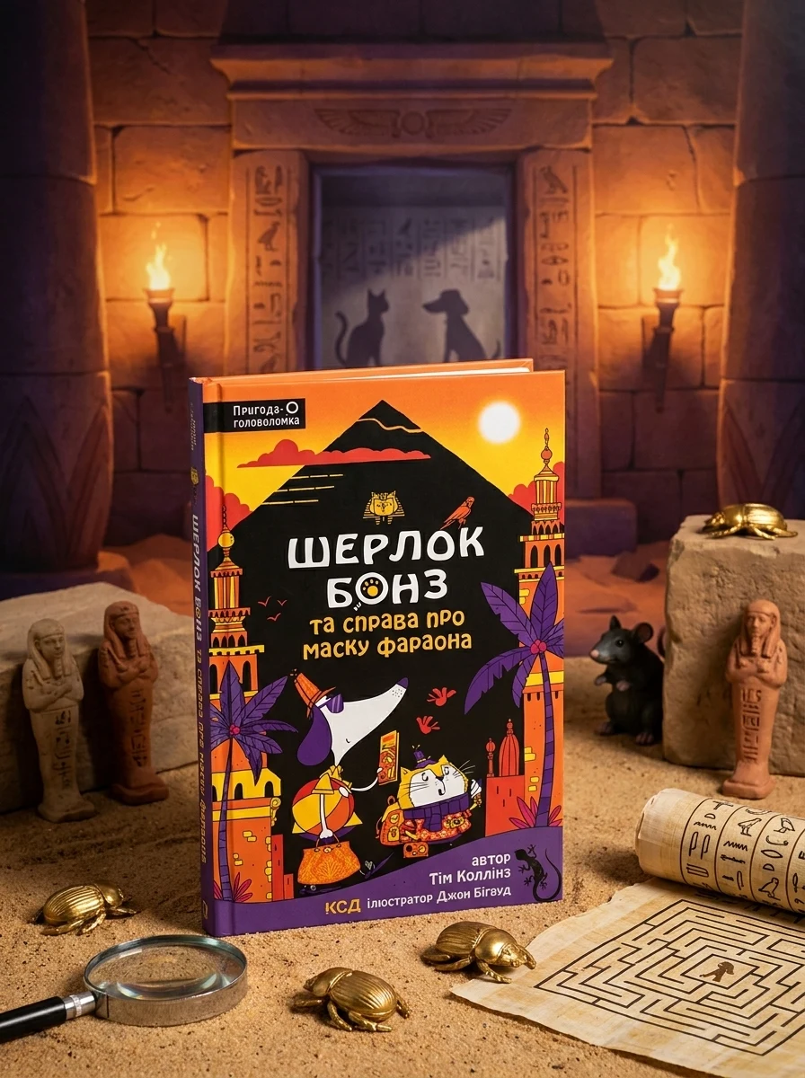 Шерлок Бонз та Справа про Маску фараона — фото 2
