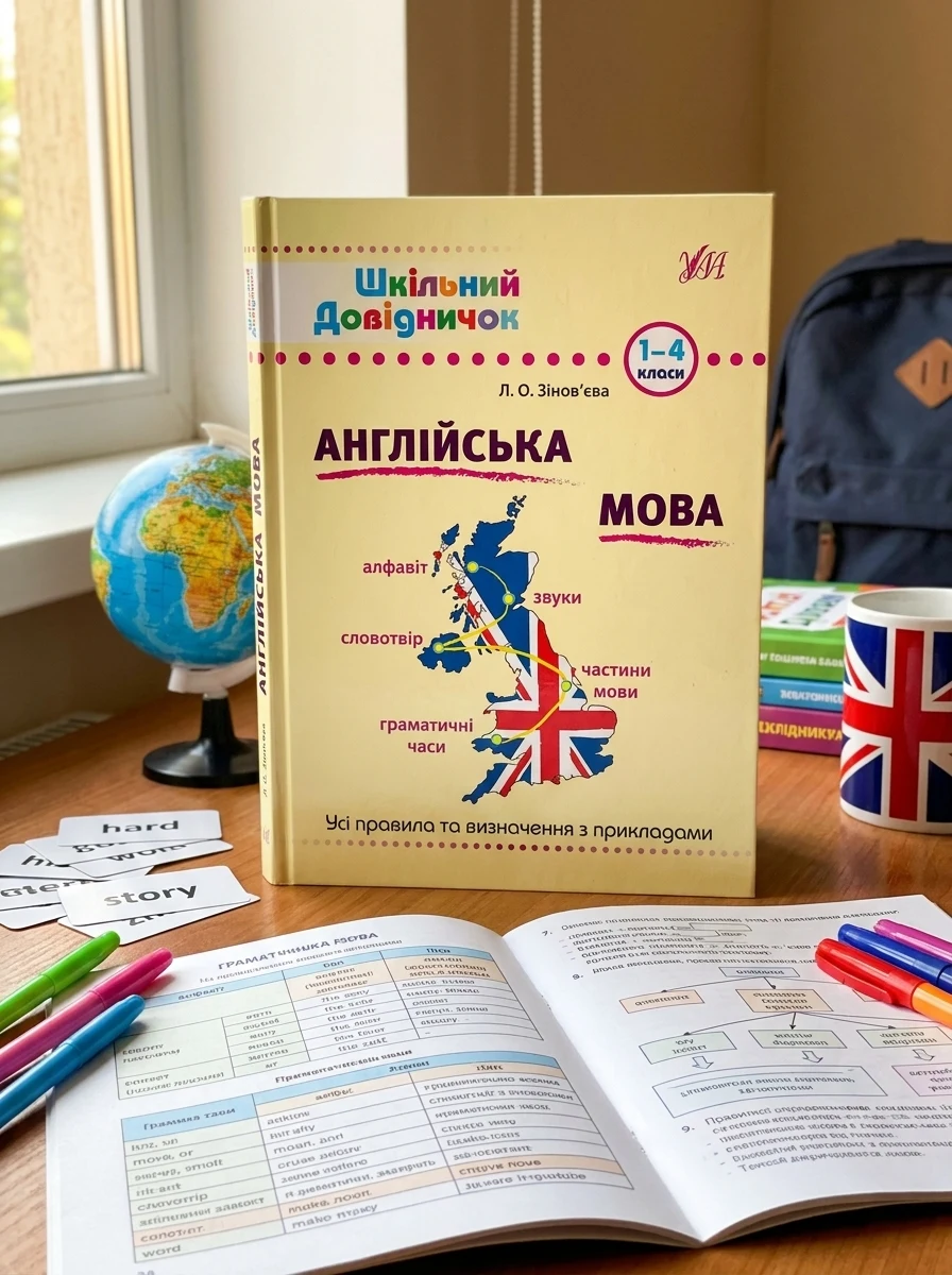 Шкільний довідничок. Англійська мова. Усі правила та визначення з прикладами. 1-4 класи — фото 2