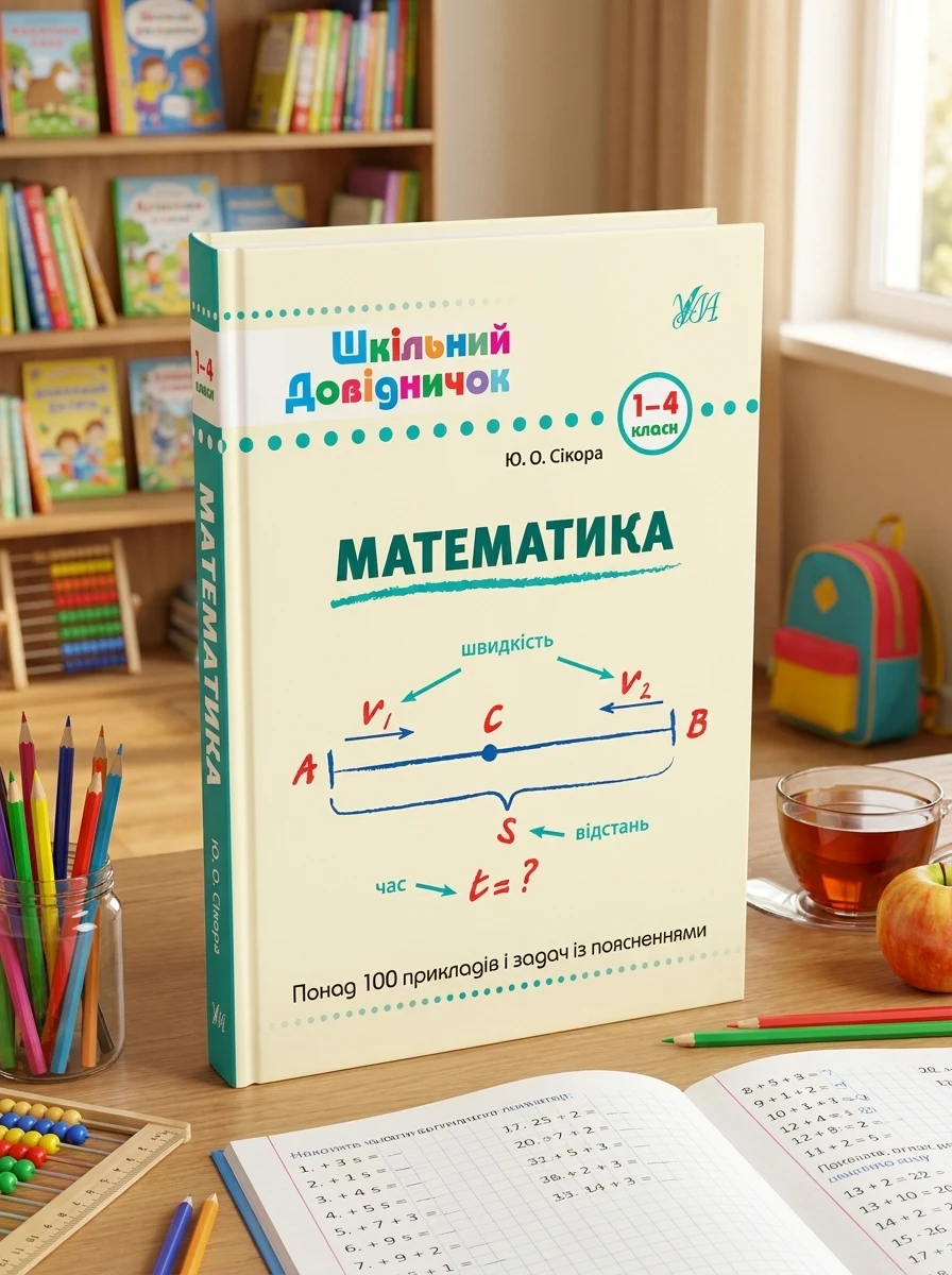 Шкільний довідничок. Математика. 1-4 класи — Книги для школи