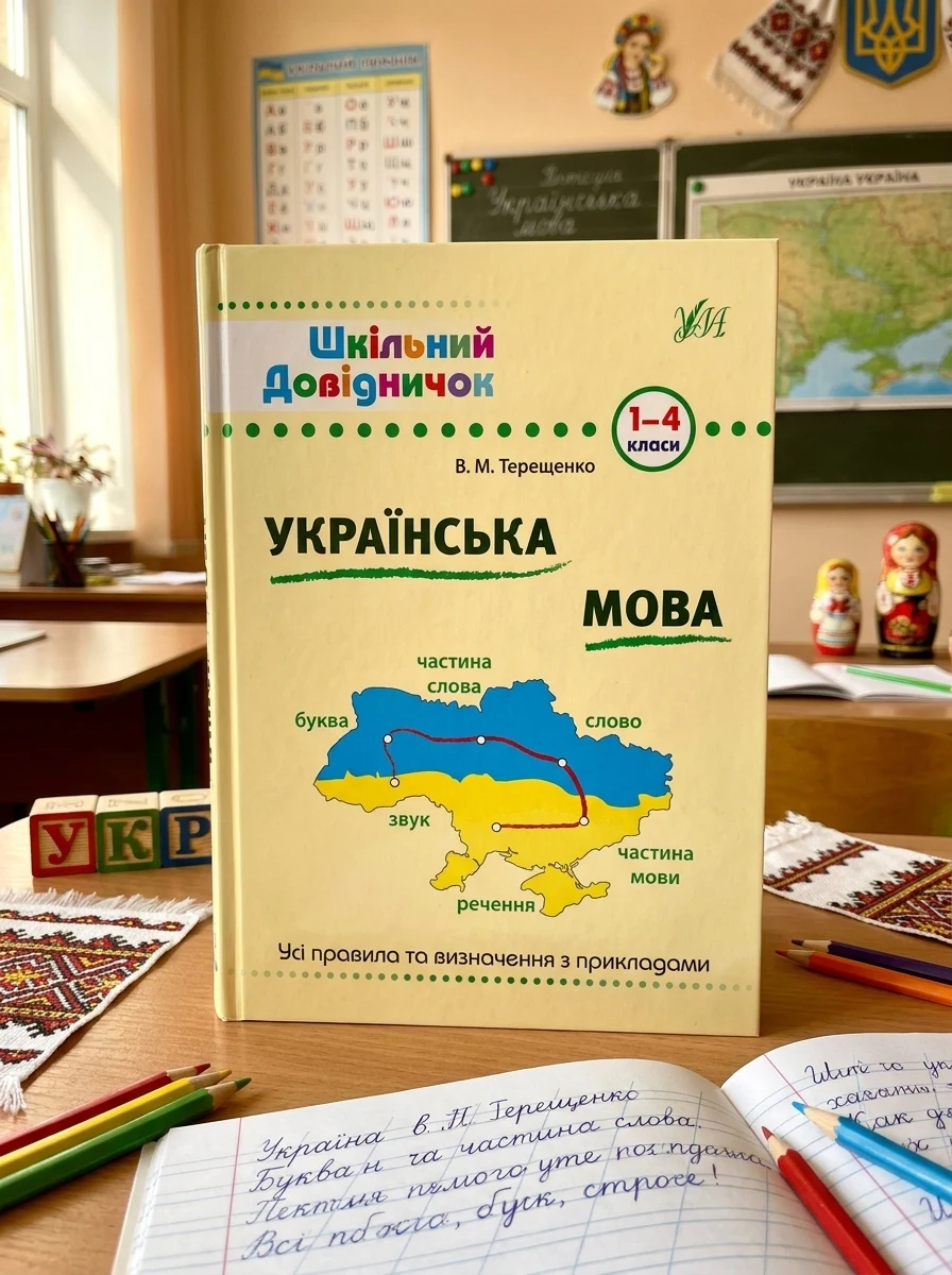 Шкільний довідничок. Українська мова — Розвивальні книги