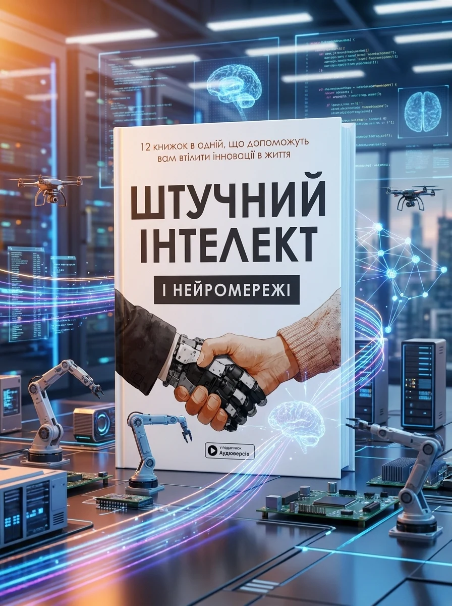 Штучний інтелект і нейромережі. Збірник самарі та аудіокнижка — Науково-популярні книги