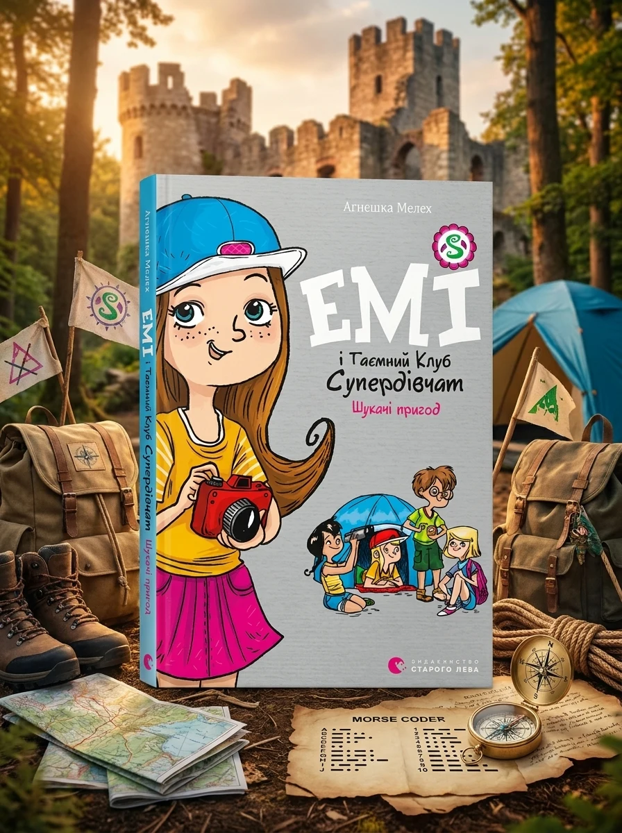 Емі і Таємний Клуб Супердівчат. Шукачі пригод — Дитяча проза