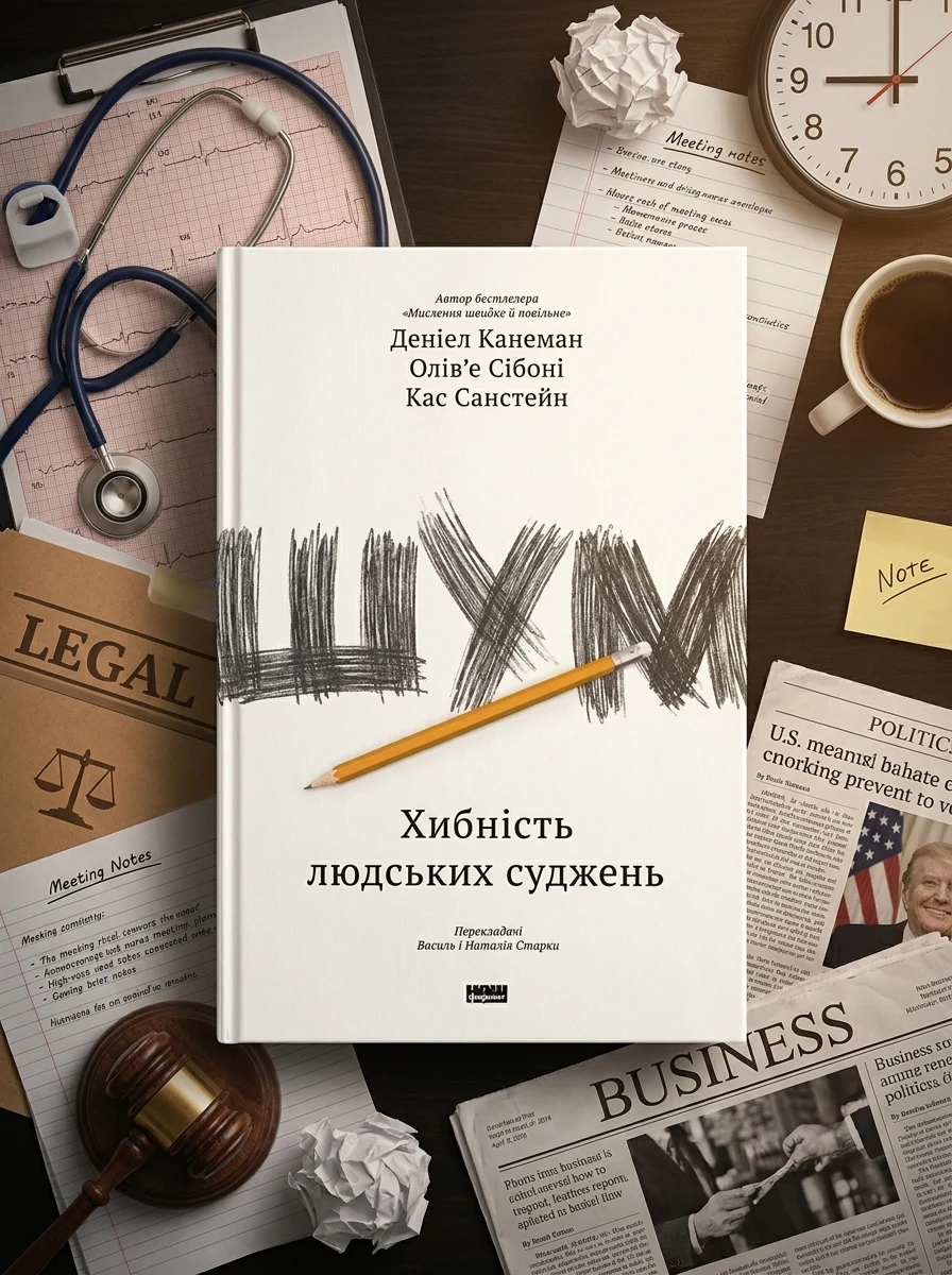 Шум. Хибність людських суджень — Бізнес