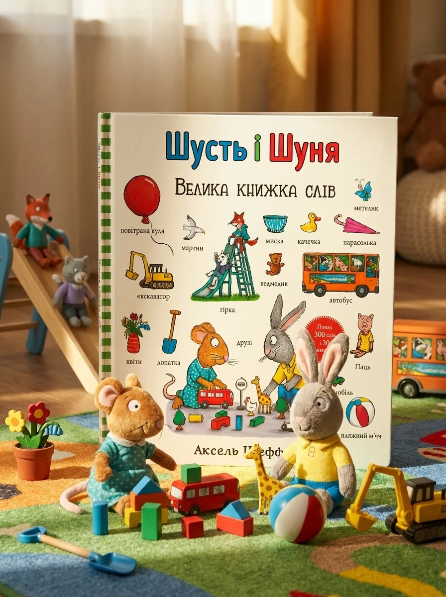Шусть і Шуня. Велика книжка слів — Вімельбухи
