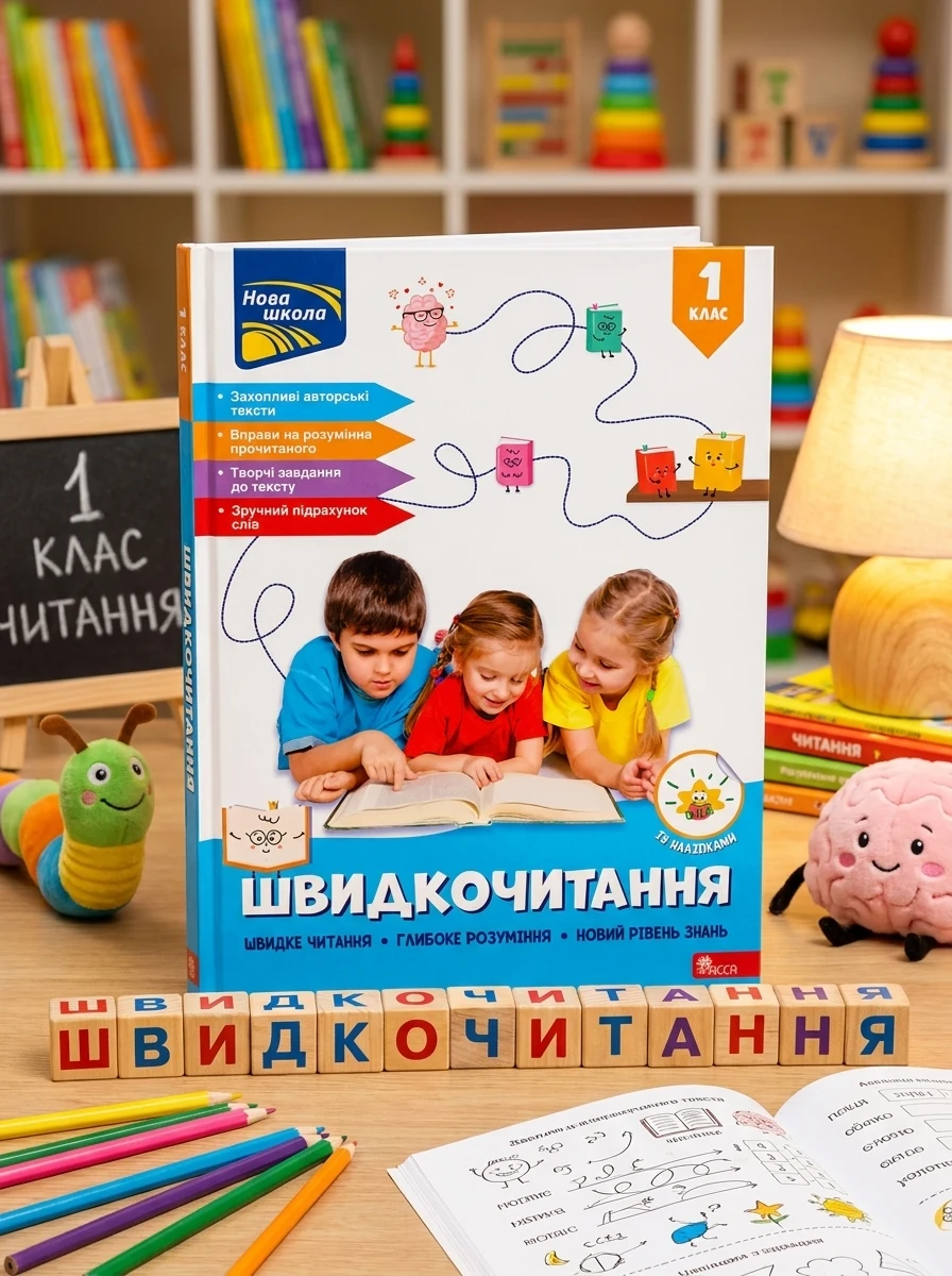 Швидкочитання. 1 клас — Книги для школи