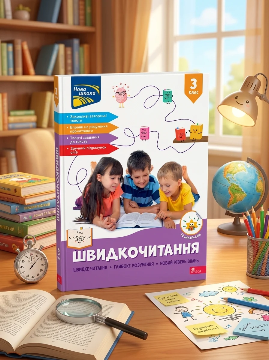Швидкочитання. 3 клас — Книги для школи