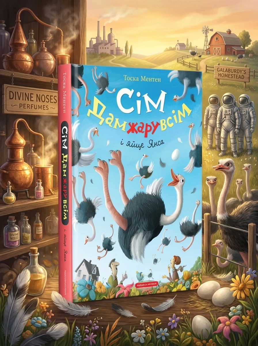 Сім Дамжарувсім і яйце Янса | купити книгу онлайн