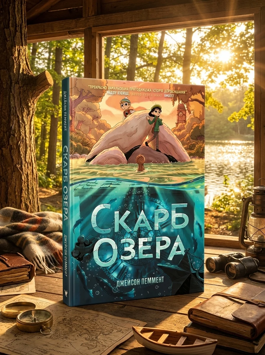 Скарб озера — Дитячі комікси