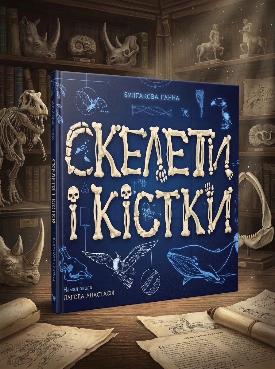 Скелети і кістки — Дитячі енциклопедії