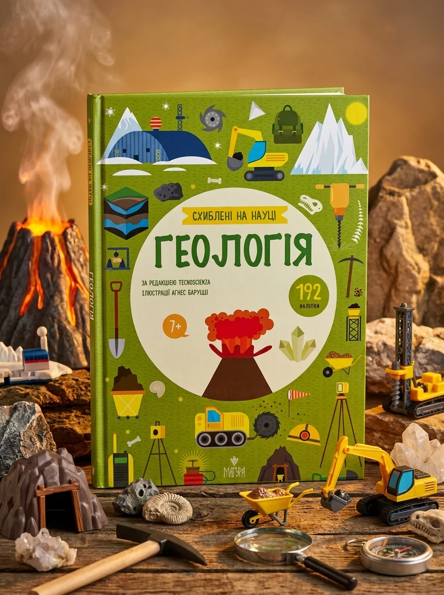 Схиблені на науці. Геологія — Розвивальні книги