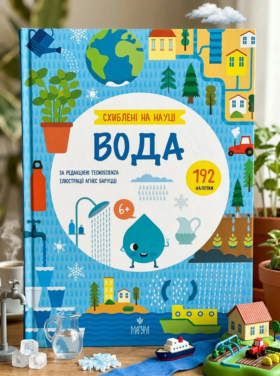Схиблені на науці. Вода — Розвивальні книги