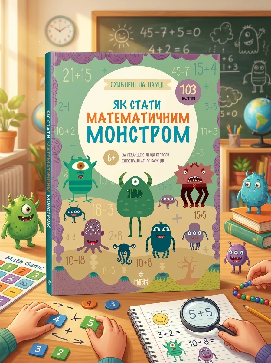 Схиблені на науці. Як стати математичним монстром — Розвивальні книги