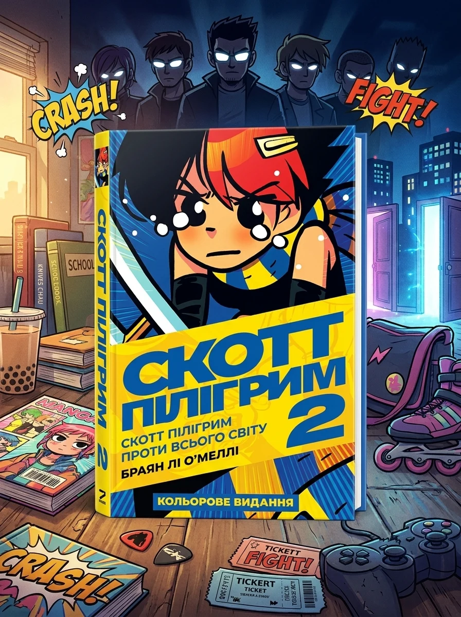 Скотт Пілігрим проти всього світу | купити книгу онлайн