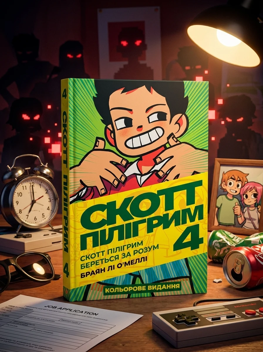 Скотт Пілігрим береться за розум | купити книгу онлайн