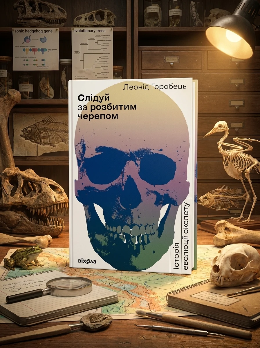 Слідуй за розбитим черепом. Історія еволюції скелета | купити книгу онлайн